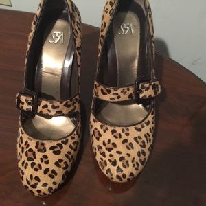 Saks Fifth Ave Women’s Lyndsey Leopard Pony S9.5M